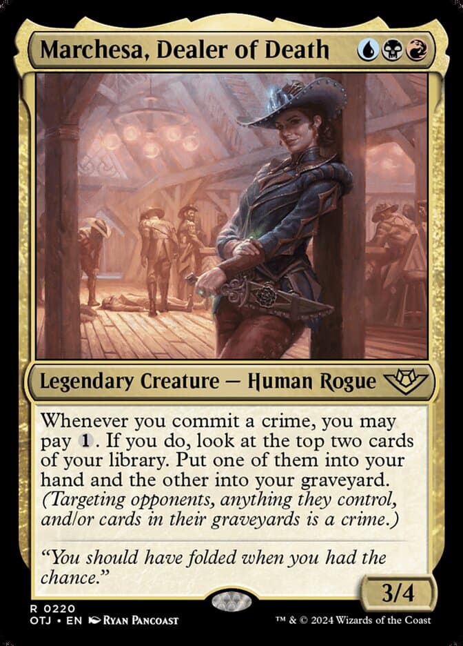 Marchesa, Dealer of Death — Outlaws of Thunder Junction