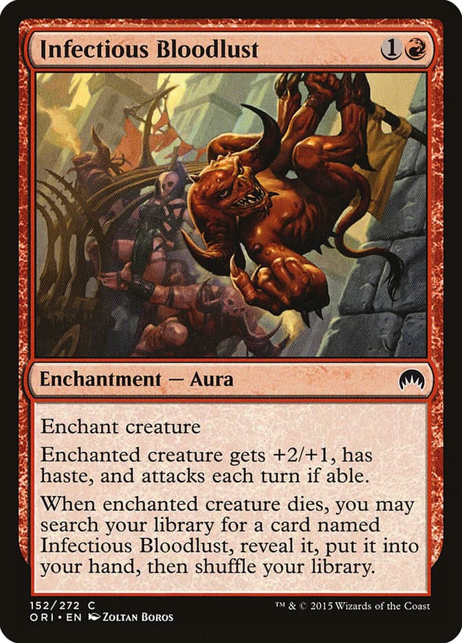 Infectious Bloodlust — Magic Origins