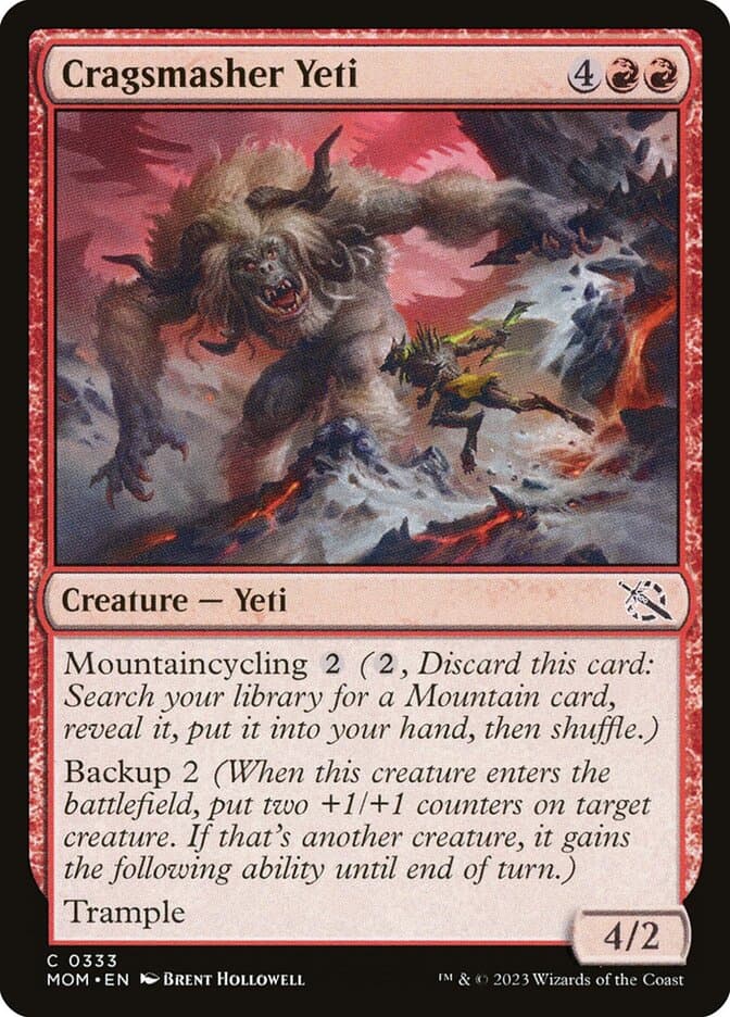 Cragsmasher Yeti — March of the Machine