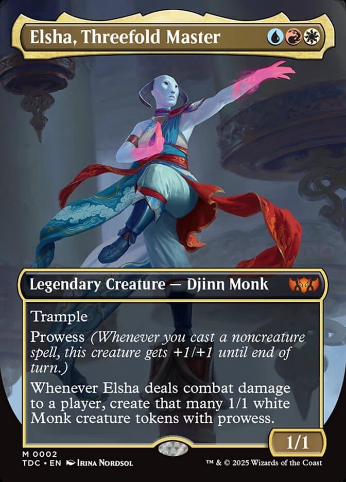 Elsha, Threefold Master — Tarkir: Dragonstorm Commander