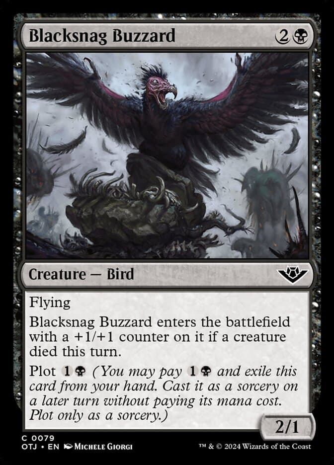Blacksnag Buzzard — Outlaws of Thunder Junction