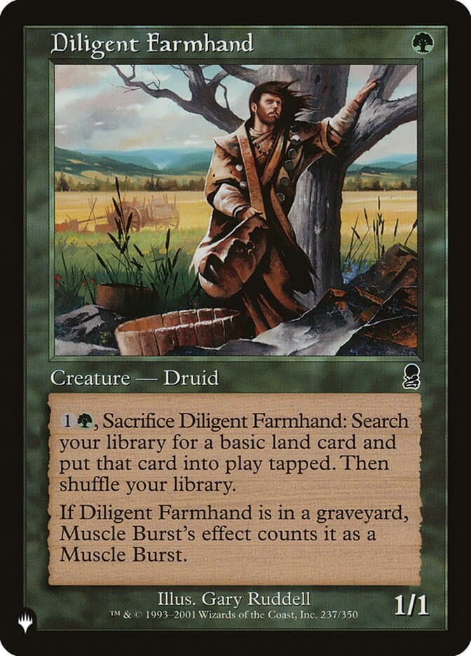Diligent Farmhand — The List