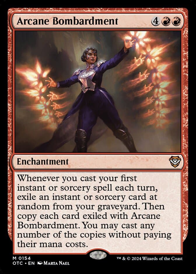 Arcane Bombardment — Outlaws of Thunder Junction Commander