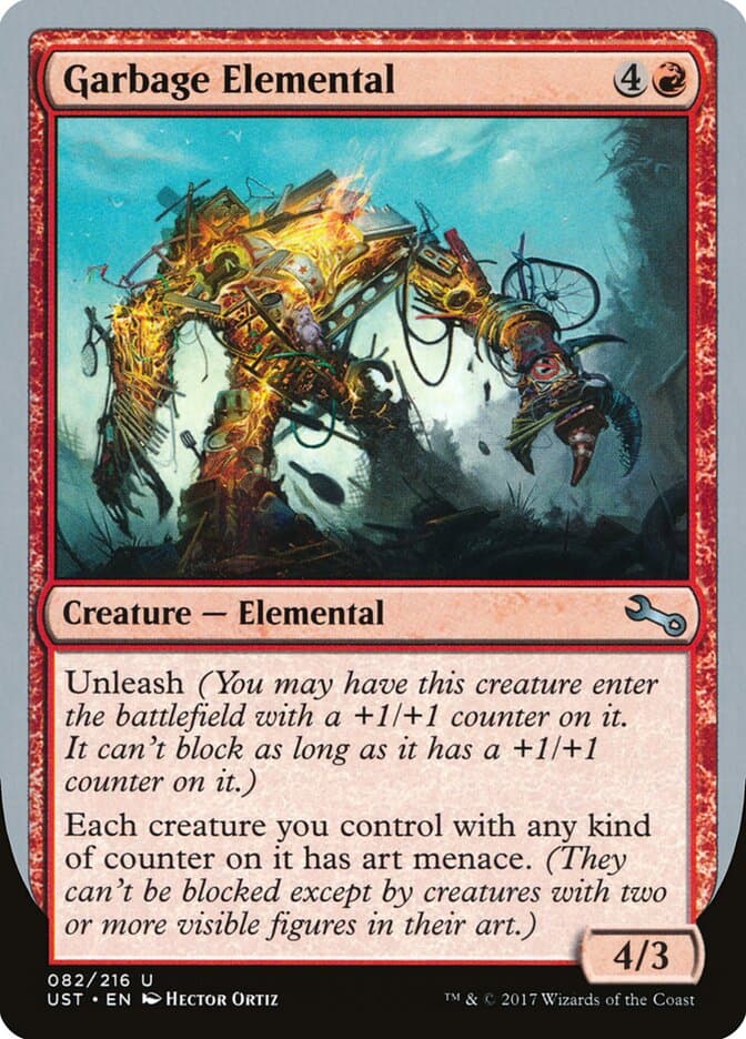 Garbage Elemental — Unstable