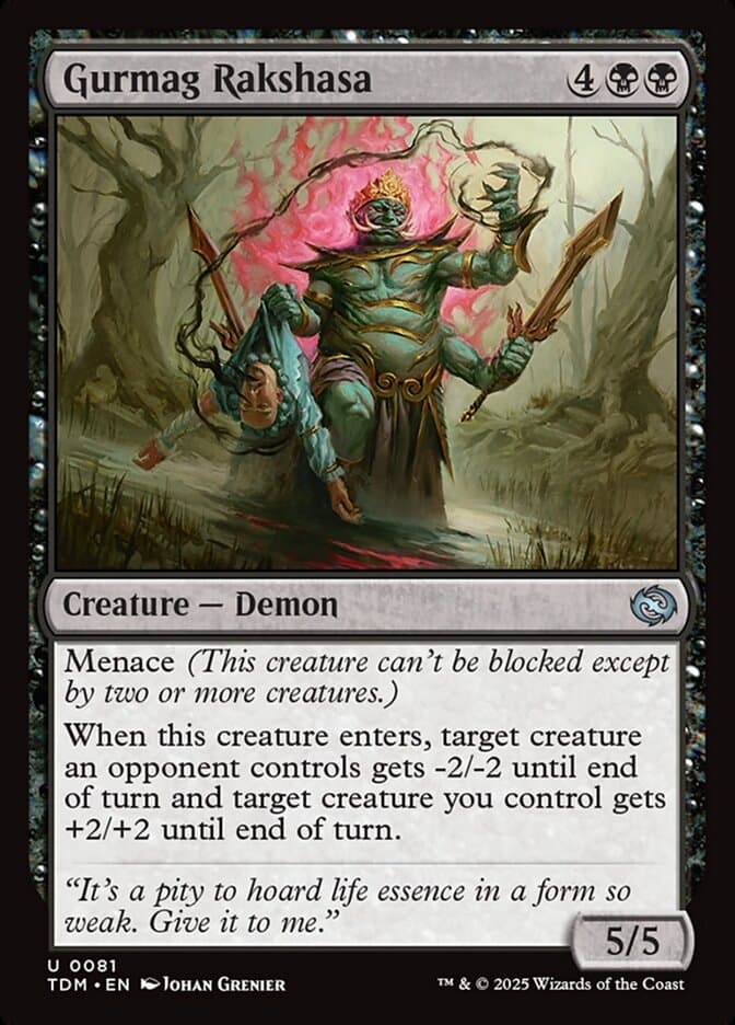 Gurmag Rakshasa — Tarkir: Dragonstorm