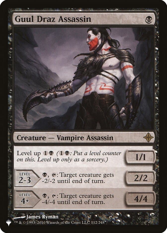 Guul Draz Assassin — The List