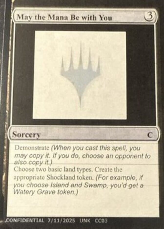 May the Mana Be with You — Unknown Event