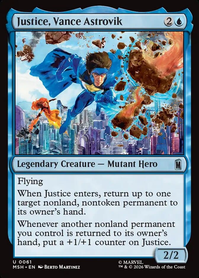 Justice, Vance Astrovik — Marvel Super Heroes