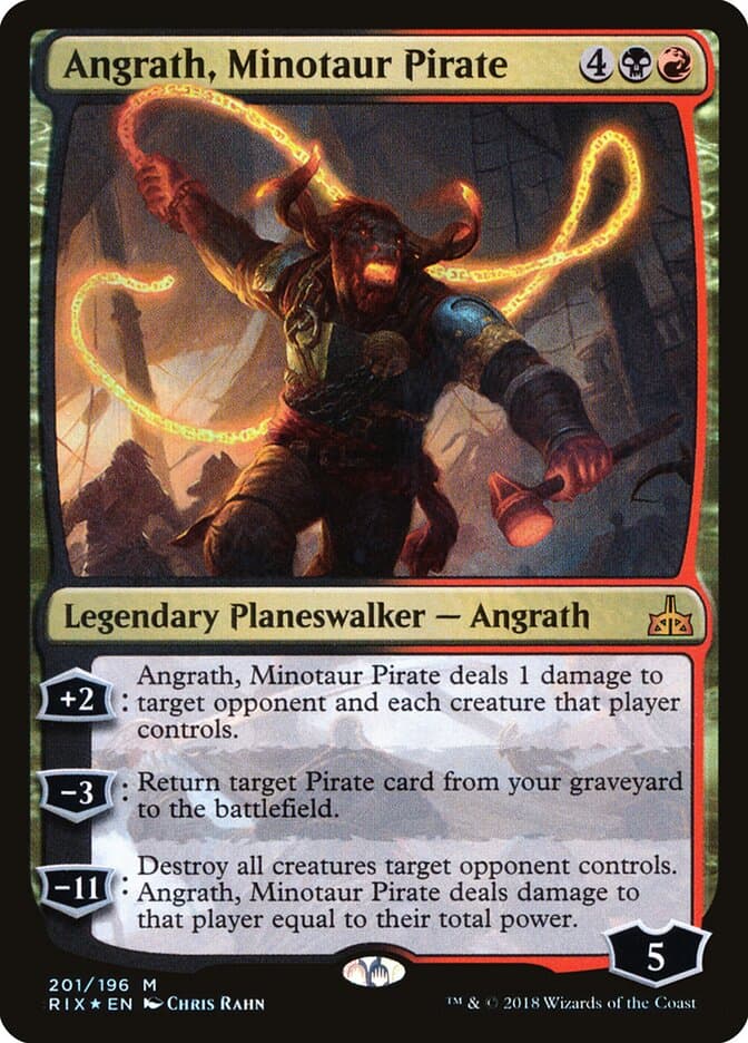 Angrath, Minotaur Pirate — Rivals of Ixalan