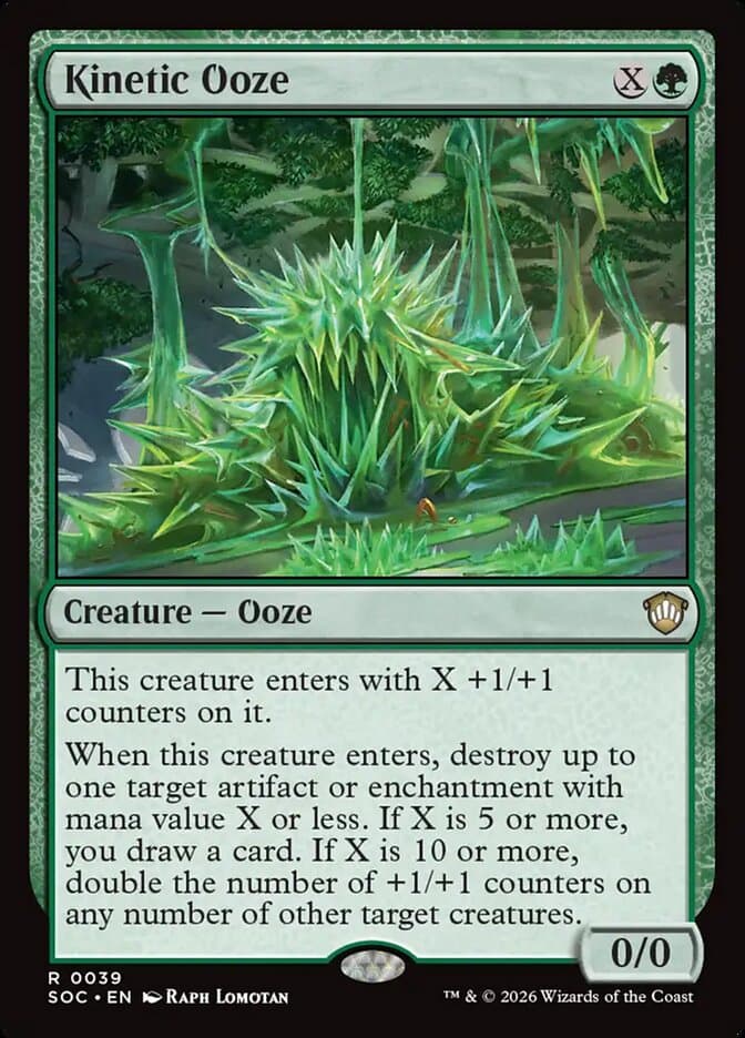 Kinetic Ooze — Secrets of Strixhaven Commander