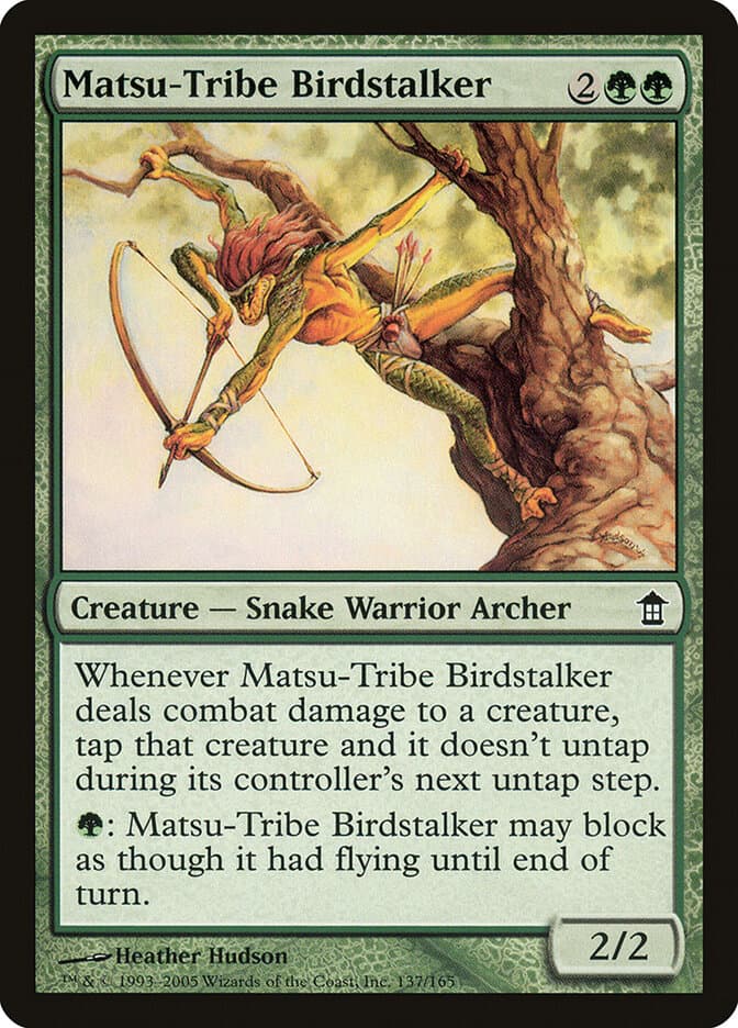 Matsu-Tribe Birdstalker — Saviors of Kamigawa