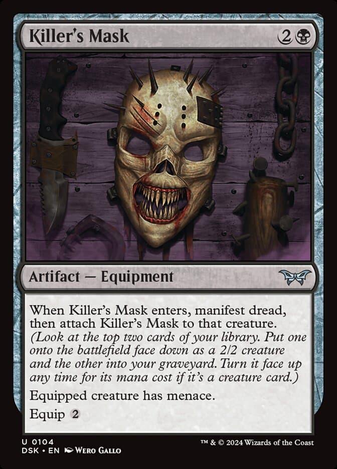 Killer's Mask — Duskmourn: House of Horror