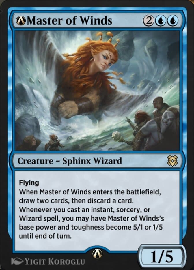 A-Master of Winds — Zendikar Rising