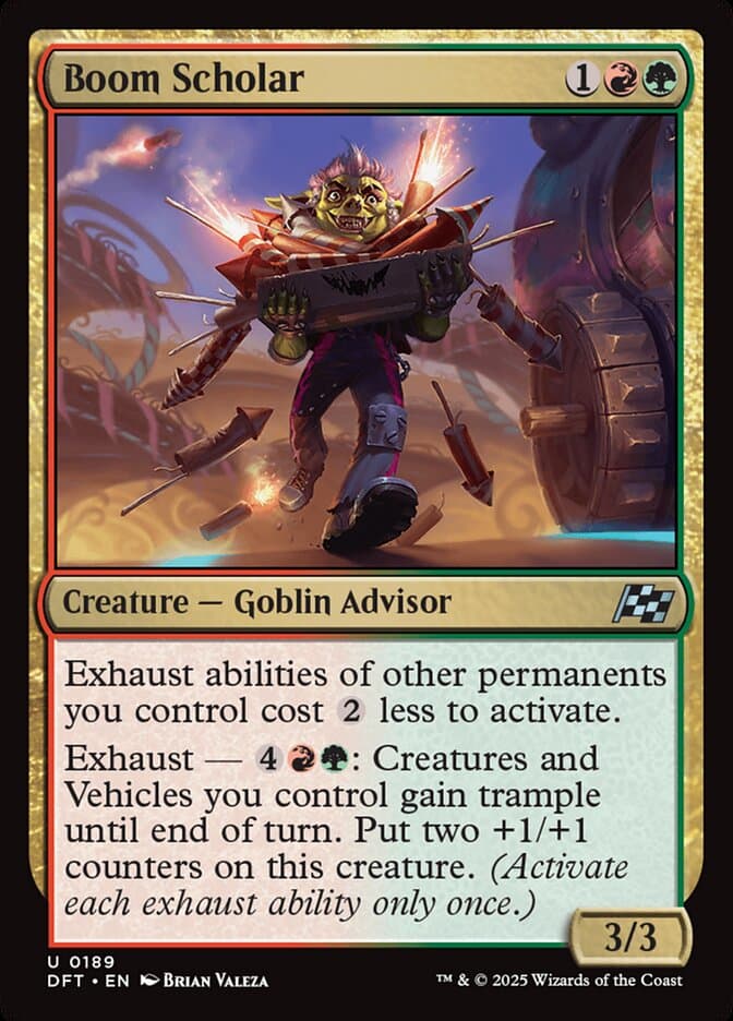 Boom Scholar — Aetherdrift