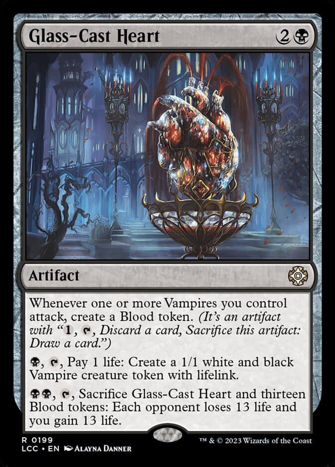 Glass-Cast Heart — The Lost Caverns of Ixalan Commander