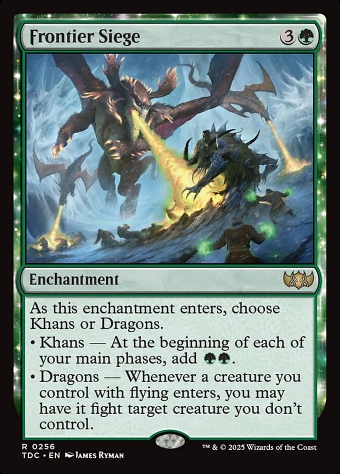 Frontier Siege — Tarkir: Dragonstorm Commander