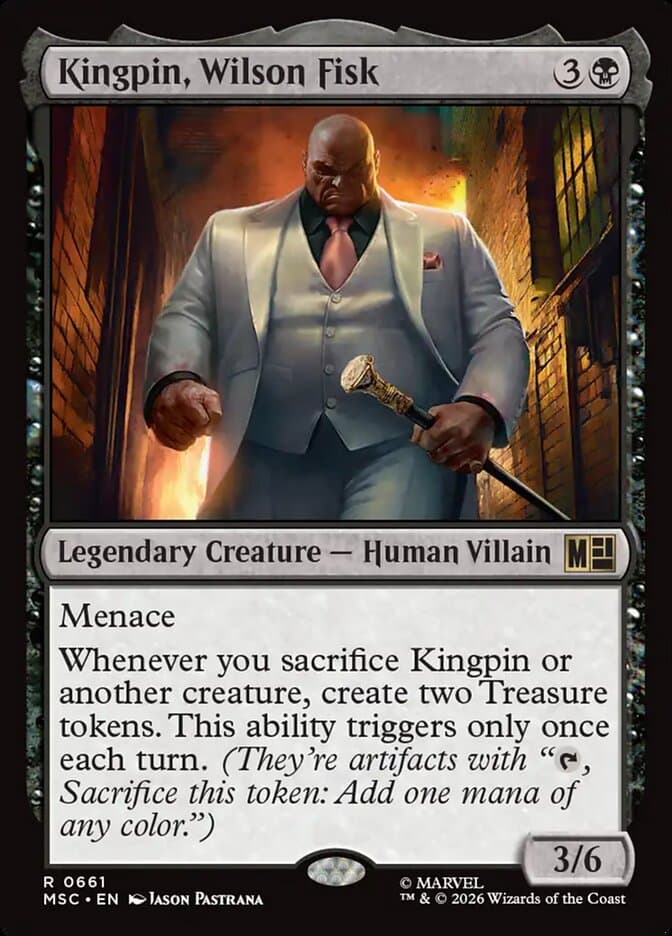 Kingpin, Wilson Fisk — Marvel Super Heroes Commander