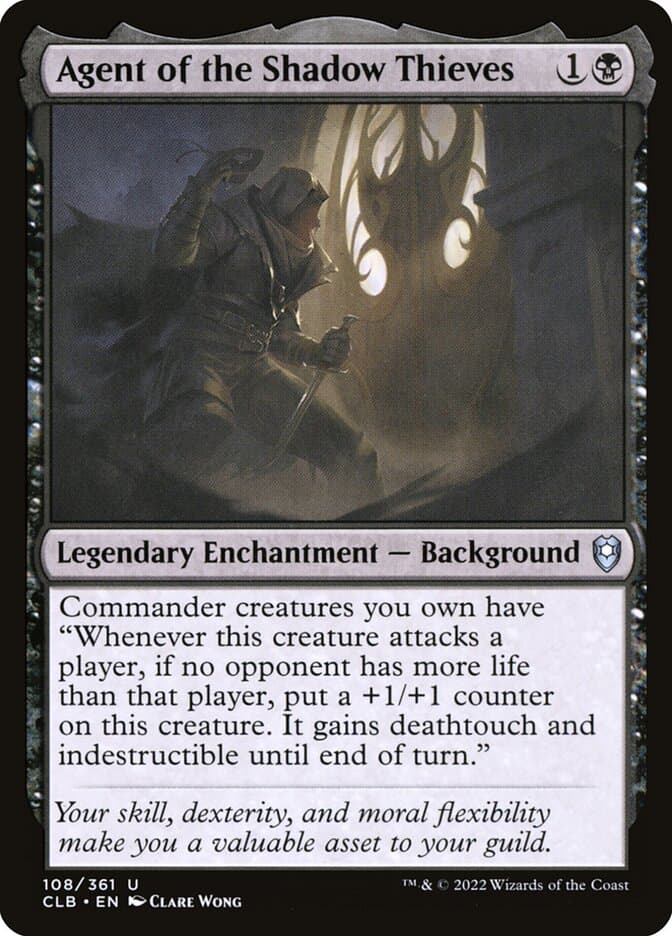 Agent of the Shadow Thieves — Commander Legends: Battle for Baldur's Gate