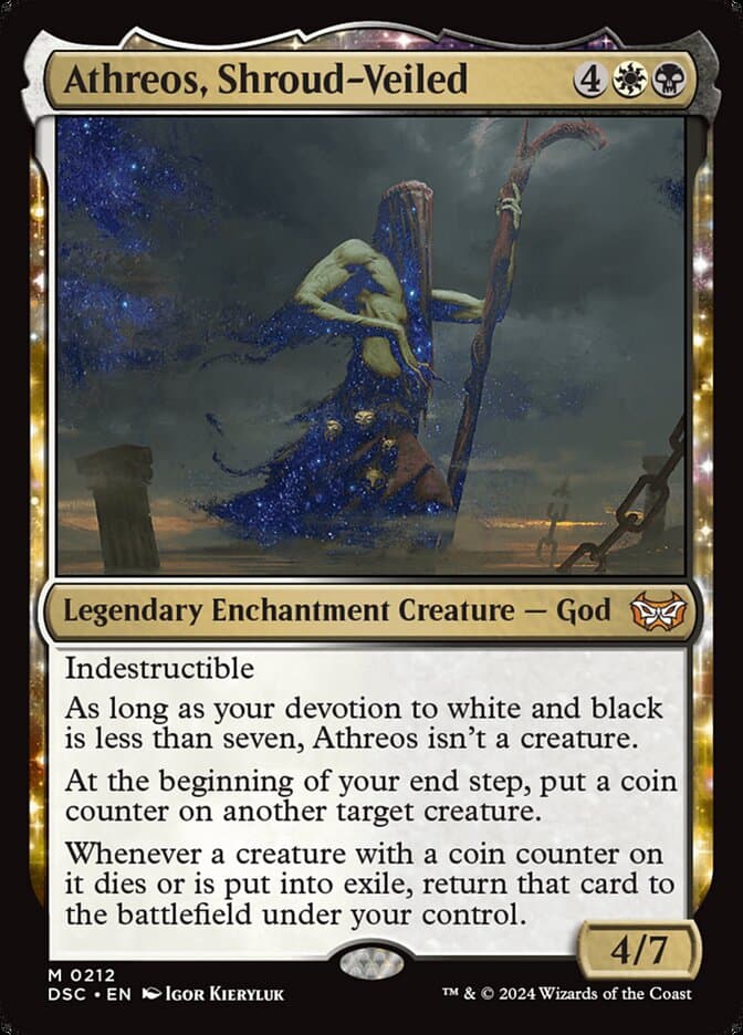 Athreos, Shroud-Veiled — Duskmourn: House of Horror Commander