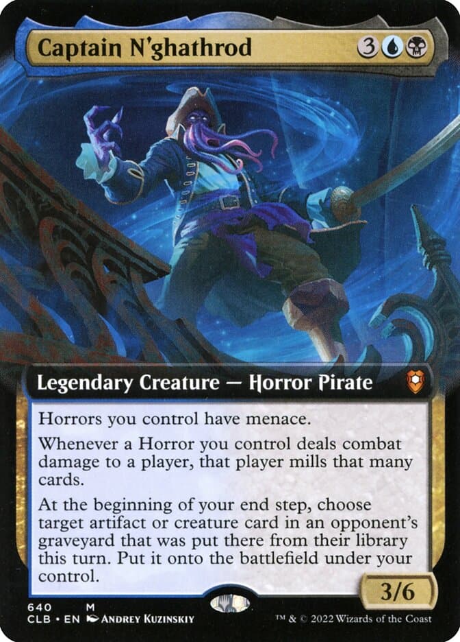 Captain N'ghathrod — Commander Legends: Battle for Baldur's Gate