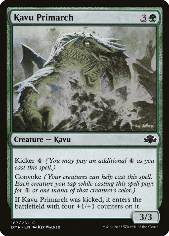 Kavu Primarch — Dominaria Remastered
