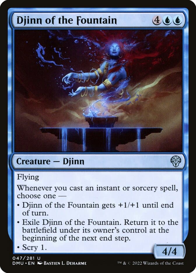 Djinn of the Fountain — Dominaria United