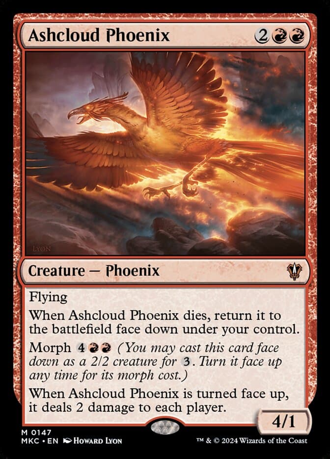 Ashcloud Phoenix — Murders at Karlov Manor Commander