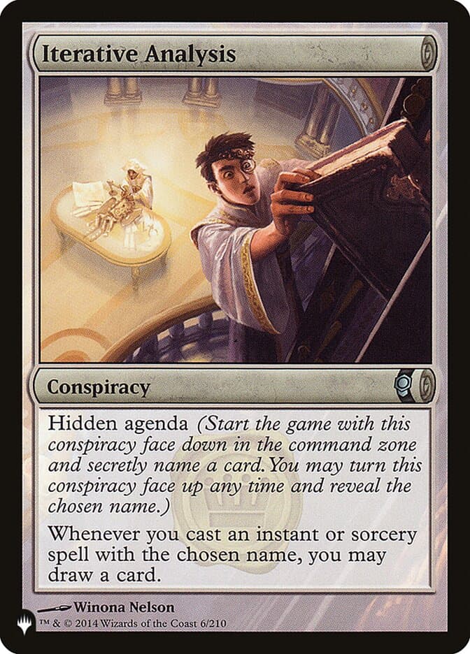 Iterative Analysis — The List
