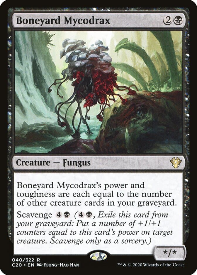 Boneyard Mycodrax — Commander 2020