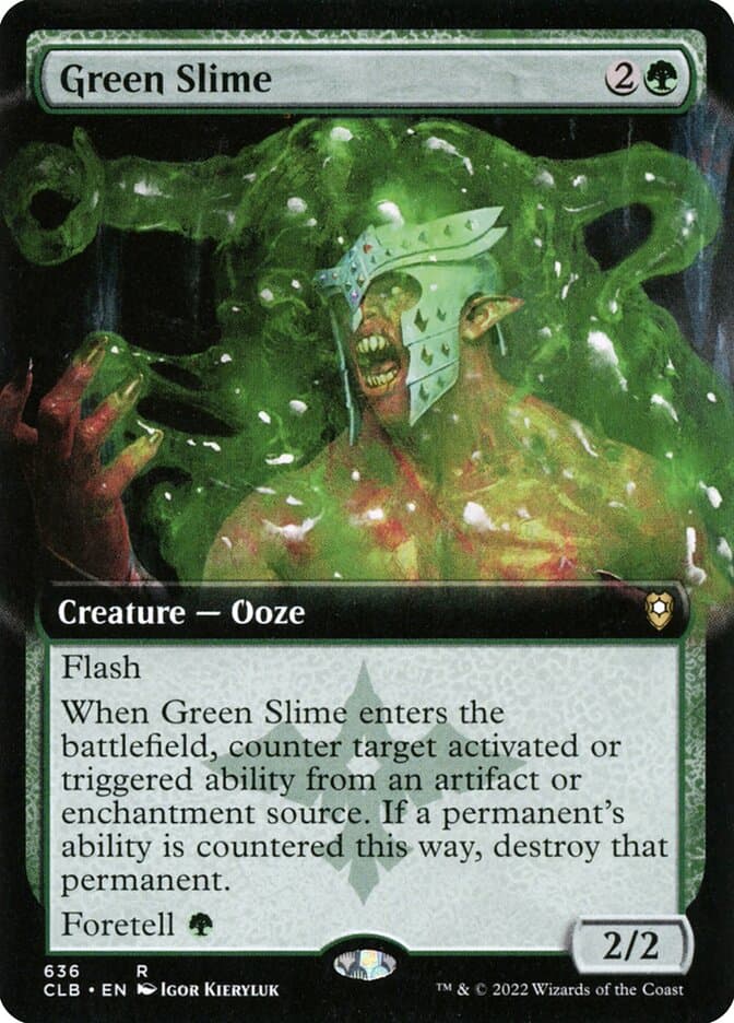 Green Slime — Commander Legends: Battle for Baldur's Gate