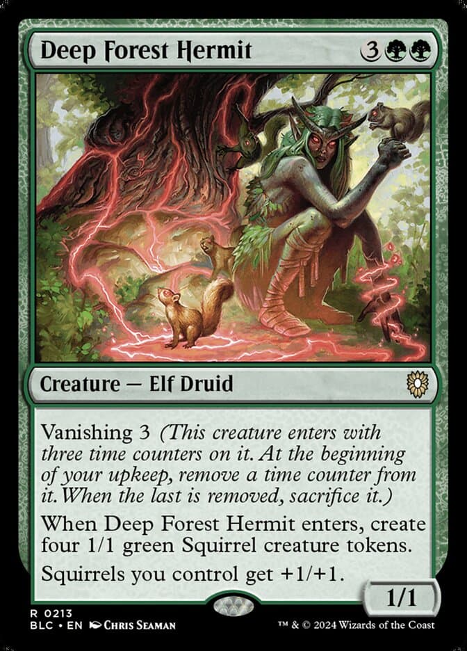 Deep Forest Hermit — Bloomburrow Commander
