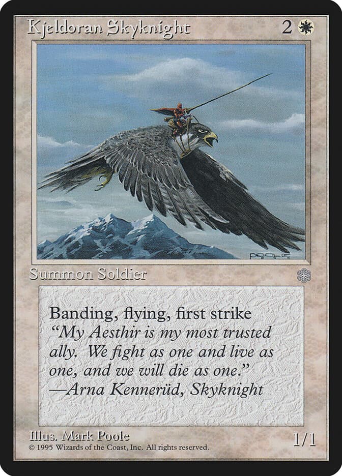 Kjeldoran Skyknight — Ice Age