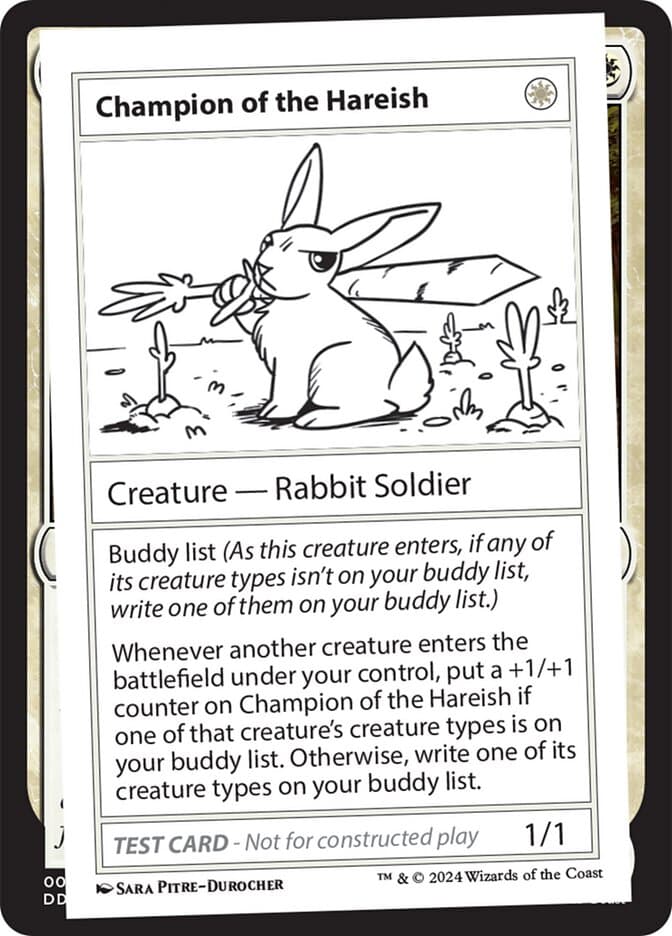 Champion of the Hareish — Mystery Booster 2