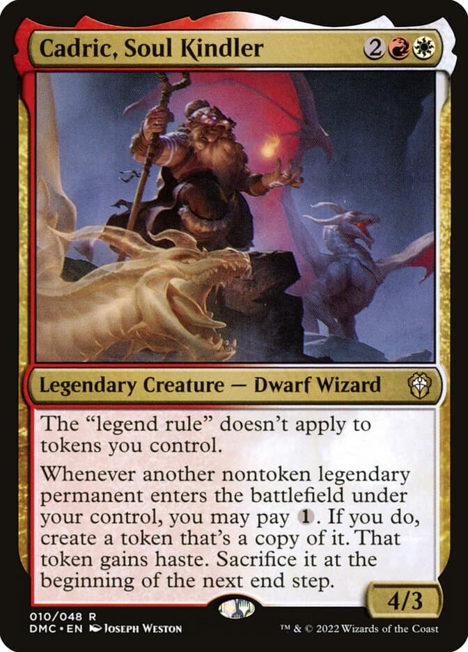 Cadric, Soul Kindler — Dominaria United Commander