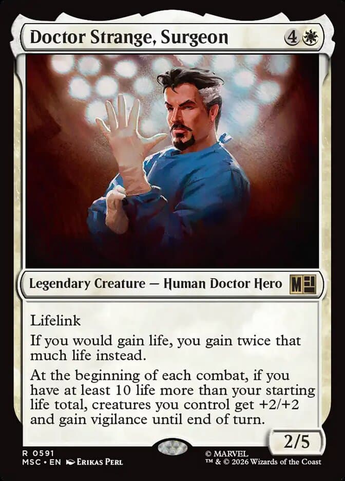 Doctor Strange, Surgeon — Marvel Super Heroes Commander