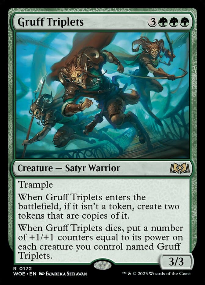 Gruff Triplets — Wilds of Eldraine