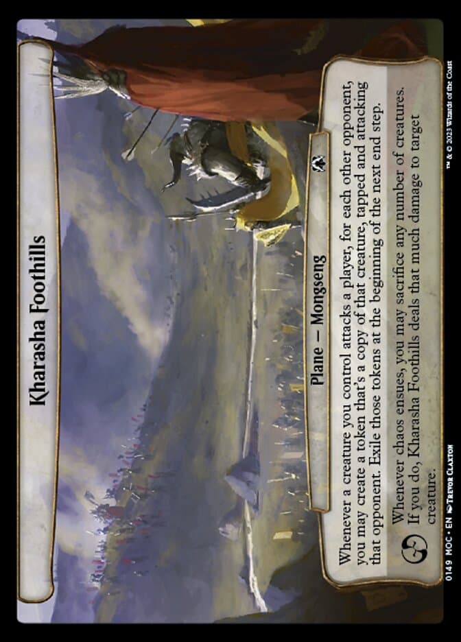 Kharasha Foothills — March of the Machine Commander