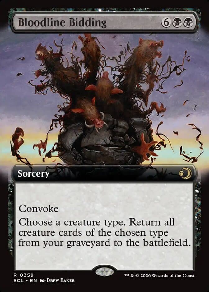 Bloodline Bidding — Lorwyn Eclipsed
