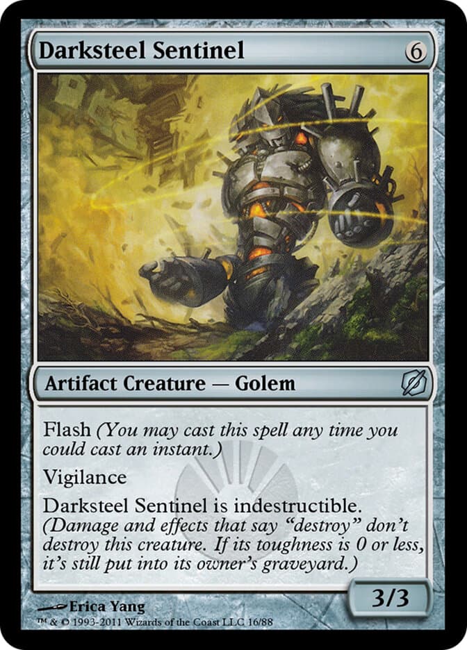 Darksteel Sentinel — Duel Decks: Mirrodin Pure vs. New Phyrexia