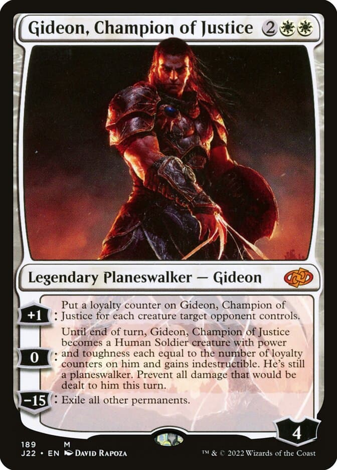 Gideon, Champion of Justice — Jumpstart 2022