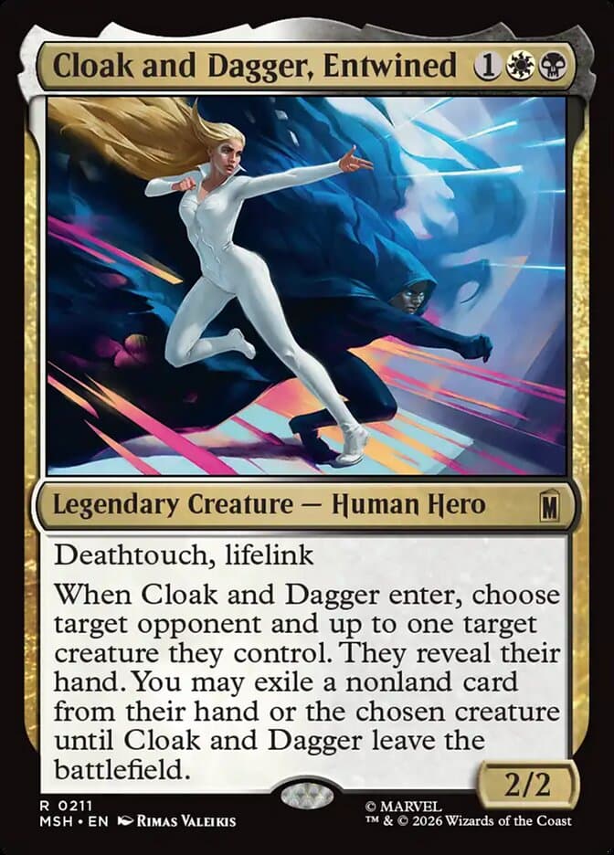 Cloak and Dagger, Entwined — Marvel Super Heroes