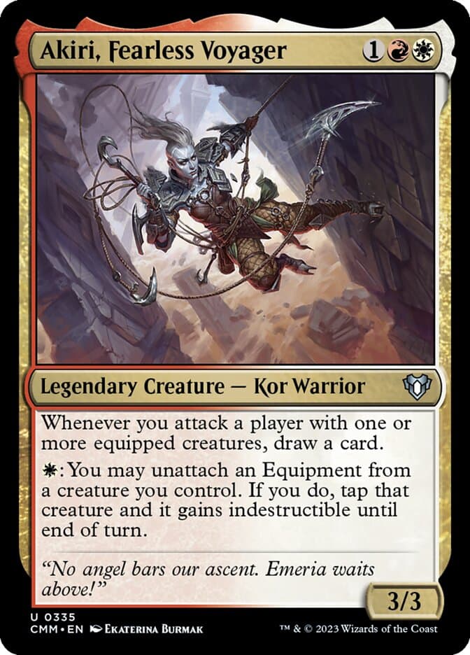 Akiri, Fearless Voyager — Commander Masters