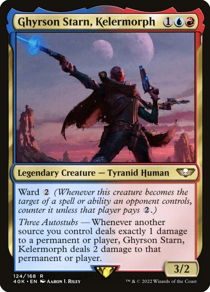 Ghyrson Starn, Kelermorph — Warhammer 40,000 Commander