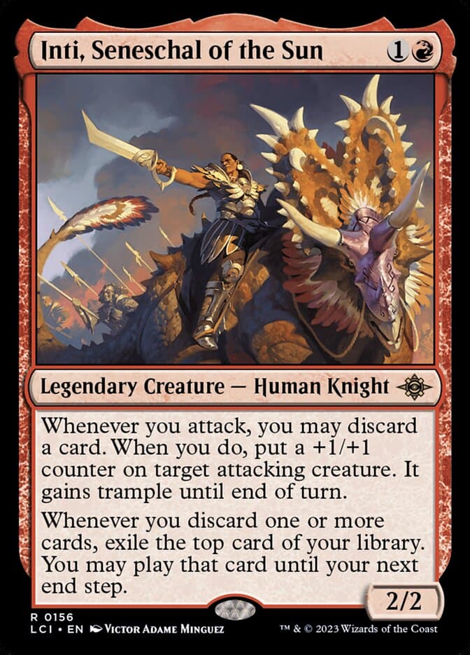 Inti, Seneschal of the Sun — The Lost Caverns of Ixalan