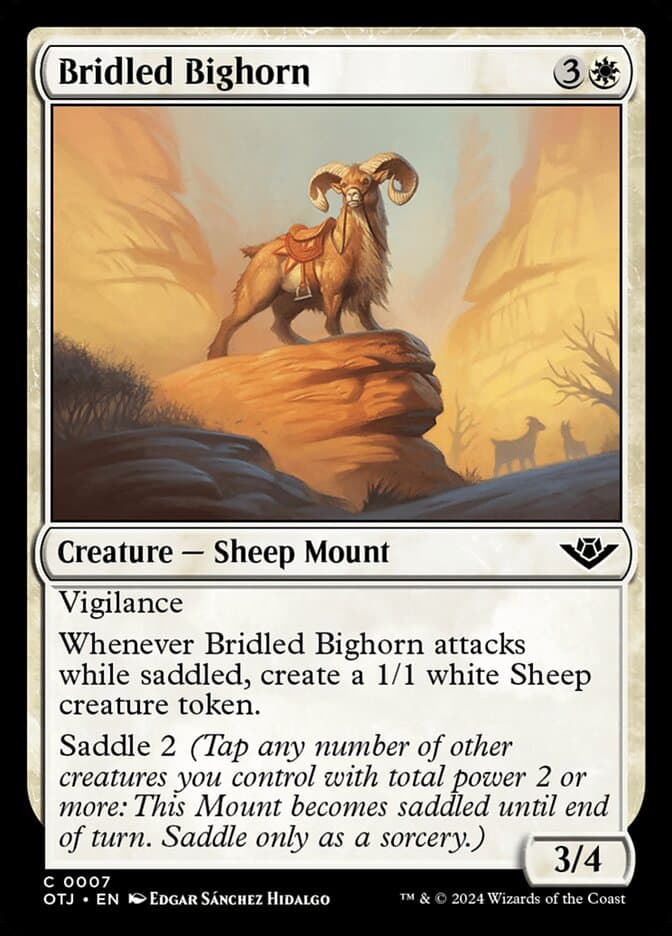 Bridled Bighorn — Outlaws of Thunder Junction