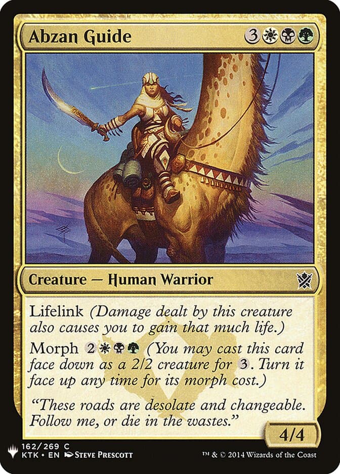 Abzan Guide — The List