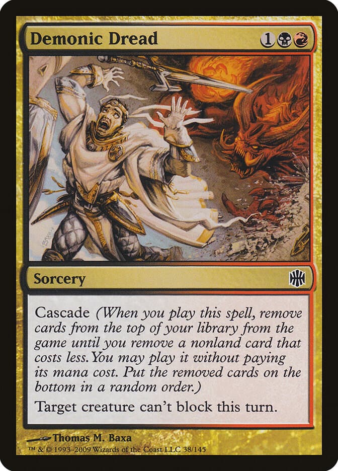 Demonic Dread — Alara Reborn