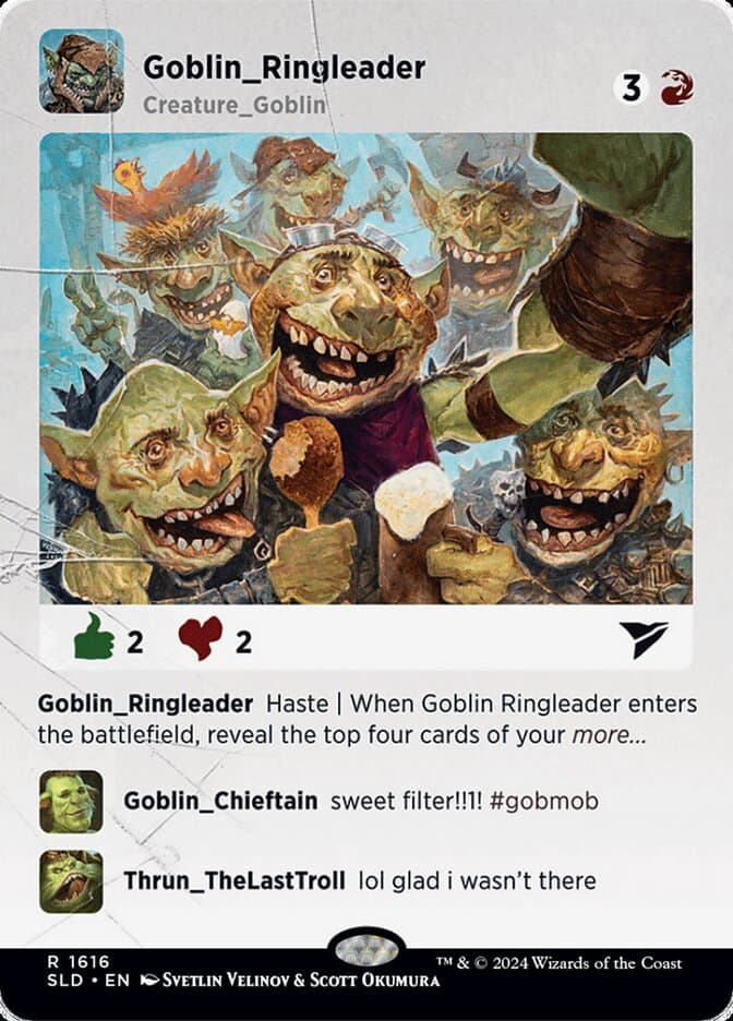 Goblin Ringleader — Secret Lair Drop