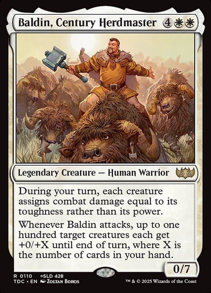 Baldin, Century Herdmaster — Tarkir: Dragonstorm Commander