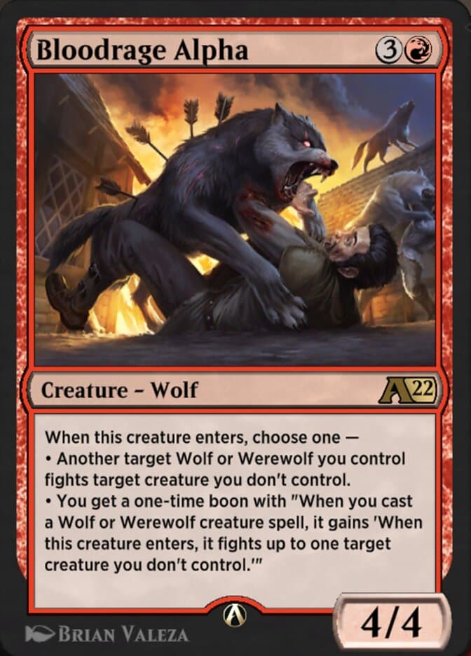 Bloodrage Alpha — Alchemy: Innistrad